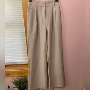 Abercrombie wide leg tailored pant-Premium Crepe size 24